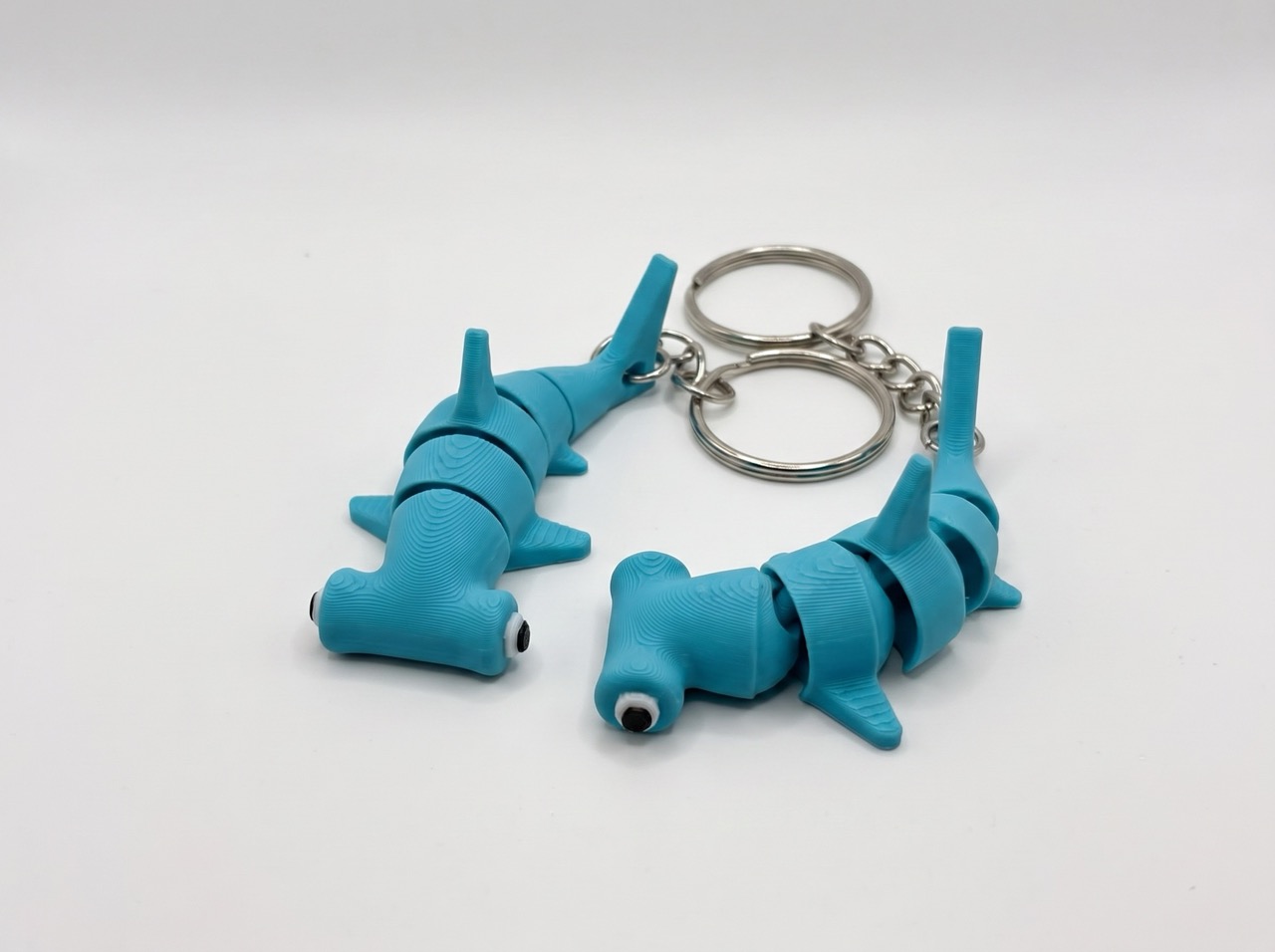 3D-Schlüsselanhänger Hammerhai